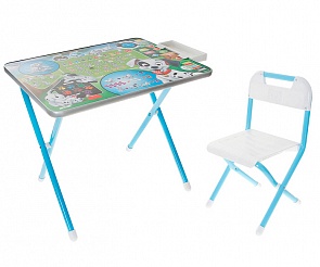 Набор детской мебели №1 Далматинцы, голубой (Дэми, №1 (голубой) Далматинцы)